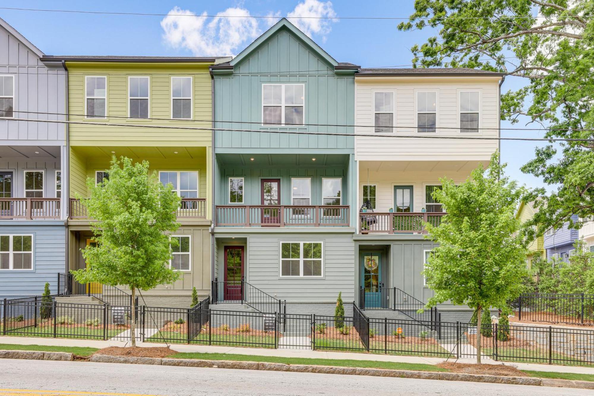 Townhome 1 Mi To Grant Park And Beltline! *